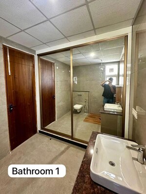 Bathroom in 3 BHK Apartment at Kharar Road – for Rent