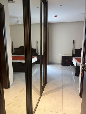 Staircase in 4 BHK Apartment at Sector 82 – for Rent
