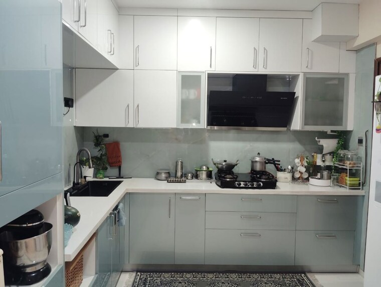 Kitchen, manbhum-around-the-grove 3 Bedroom 1950 Sq.Ft. Apartment In Financial District Hyderabad 10425053