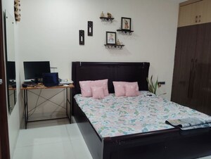 Bedroom in 3 BHK Apartment at Manbhum Around The Grove, Financial District – for Rent