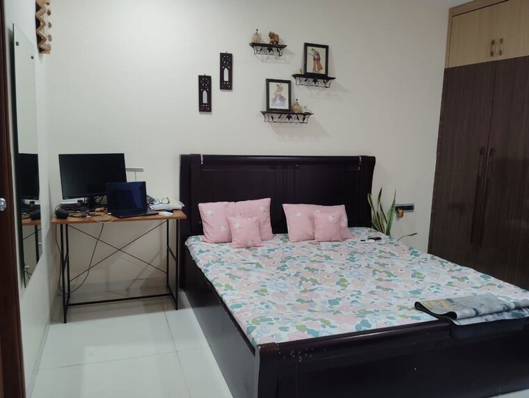 Bedroom, manbhum-around-the-grove 3 Bedroom 1950 Sq.Ft. Apartment In Financial District Hyderabad 10425053