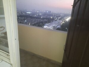 Balcony in 3 BHK Apartment at Amrapali Sapphire, Sector 45 – for Rent