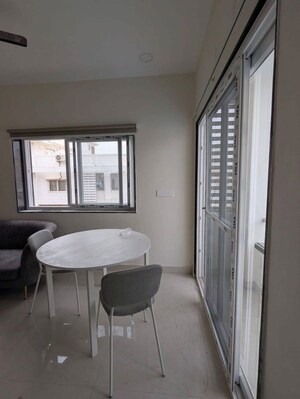 Team Area in 1 BHK Apartment at Kinetic Elite, Kondapur – for Rent