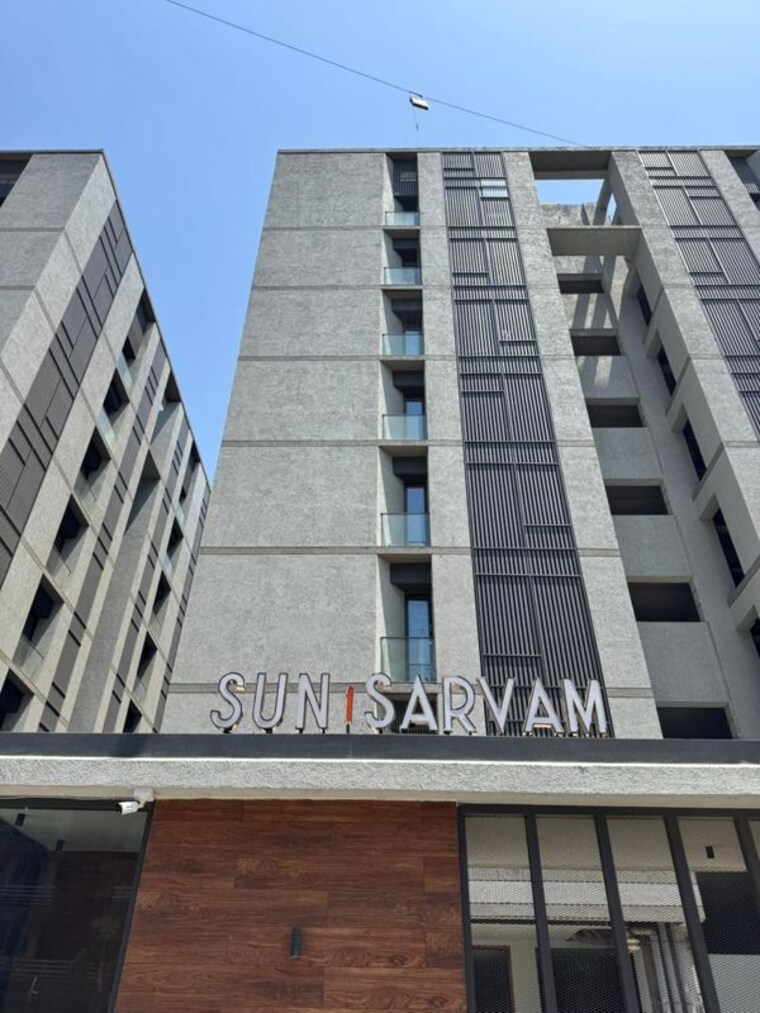 Exterior View, vesu 3 Bedroom 2050 Sq.Ft. Apartment In Vesu Surat 10425077