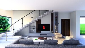 Living Room in 2 BHK Villa at Siklapur – for Sale