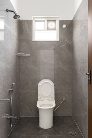 Bathroom in 1 BHK Builder Floor at Madhapur – for Rent