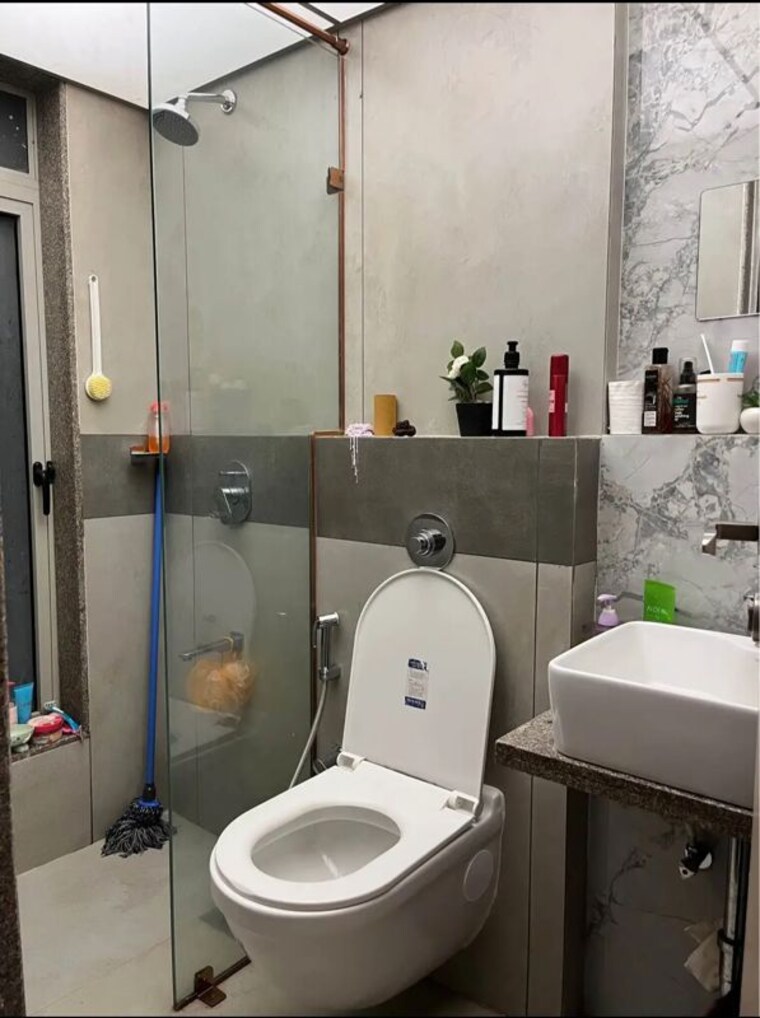 Attached Bathroom, gurukrupa-marina-enclave 1 Bedroom 750 Sq.Ft. Apartment In Malad West Mumbai 10425099