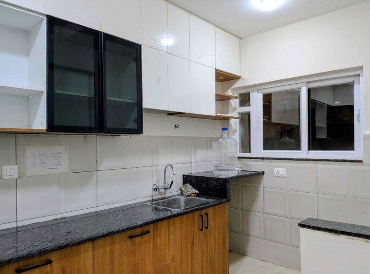 Kitchen, prestige-green-gables 3 Bedroom 1500 Sq.Ft. Apartment In Panathur Bangalore 10425111