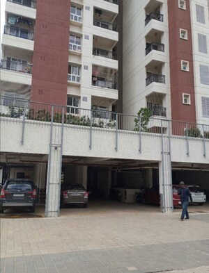 1 BHK Apartment – Exterior View View at Vajram Newtown, Thanisandra Main Road - for Rent