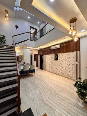 Staircase in 4 BHK Villa at Vaishali Nagar – for Sale