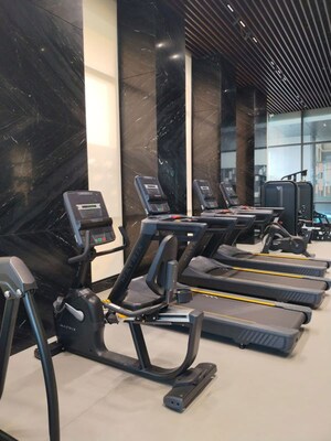 Gym in 2 BHK Apartment at Prescon Midtown Bay, Mahim West – for Rent