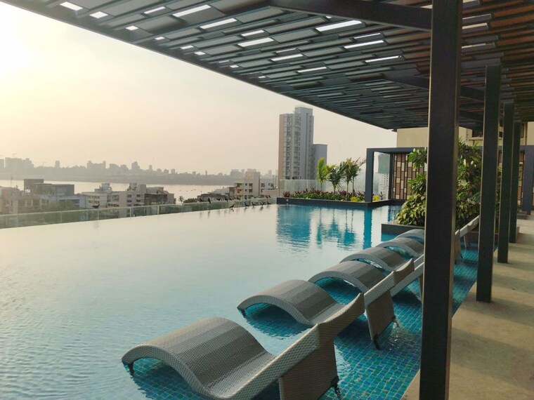 Swimming Pool, prescon-midtown-bay 2 Bedroom 875 Sq.Ft. Apartment In Mahim West Mumbai 10425136