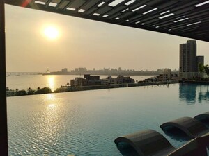 Swimming Pool in 2 BHK Apartment at Prescon Midtown Bay, Mahim West – for Rent