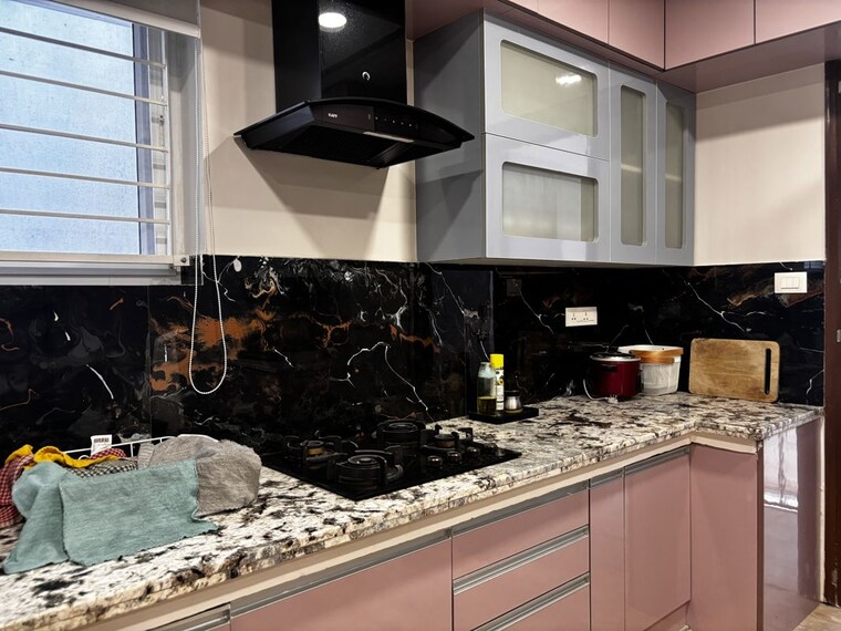 Kitchen, cmg-halcyon-homes 5 Bedroom 3700 Sq.Ft. Villa In Osman Nagar Hyderabad 10425140