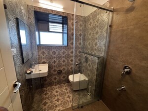 Bathroom in 5 BHK Villa at CMG Halcyon Homes, Osman Nagar – for Rent