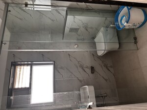 Bathroom in 5 BHK Villa at CMG Halcyon Homes, Osman Nagar – for Rent