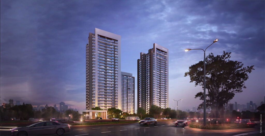 3 BHK + Store Room 2122 Sq.Ft. Apartment in Emaar Urban Oasis