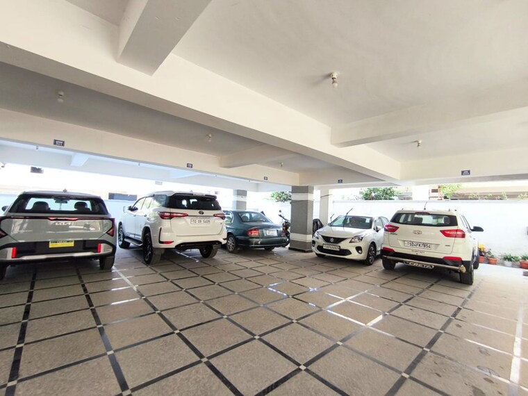  Parking, subham-residency 2 Bedroom 1200 Sq.Ft. Apartment In Narsingi Hyderabad 10425174