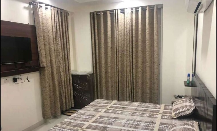 Bedroom, nk-sharma-savitry-greens 3 Bedroom 1650 Sq.Ft. Apartment In Lohgarh Zirakpur 10425220