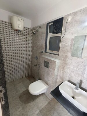 Bathroom in 2 BHK Apartment at Brahma Waterbay, Kalyani Nagar – for Rent