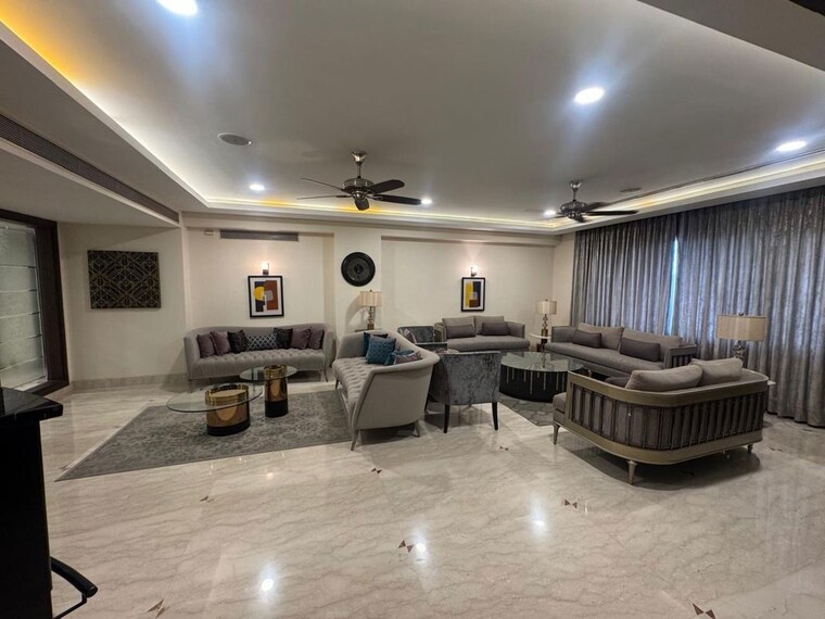 Living Room, ambience-caitriona 5 Bedroom 8200 Sq.Ft. Apartment In Sector 24 Gurgaon 10410250