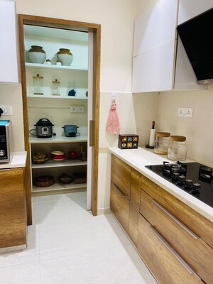 Kitchen in 3 BHK Apartment at Crown Whistling Woods, Kokapet – for Rent