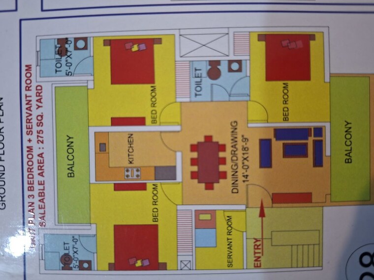 Master Plan, bptp-park-81 3.5 Bedroom 275 Sq.Yd. Builder Floor In Sector 81 Faridabad 10425346