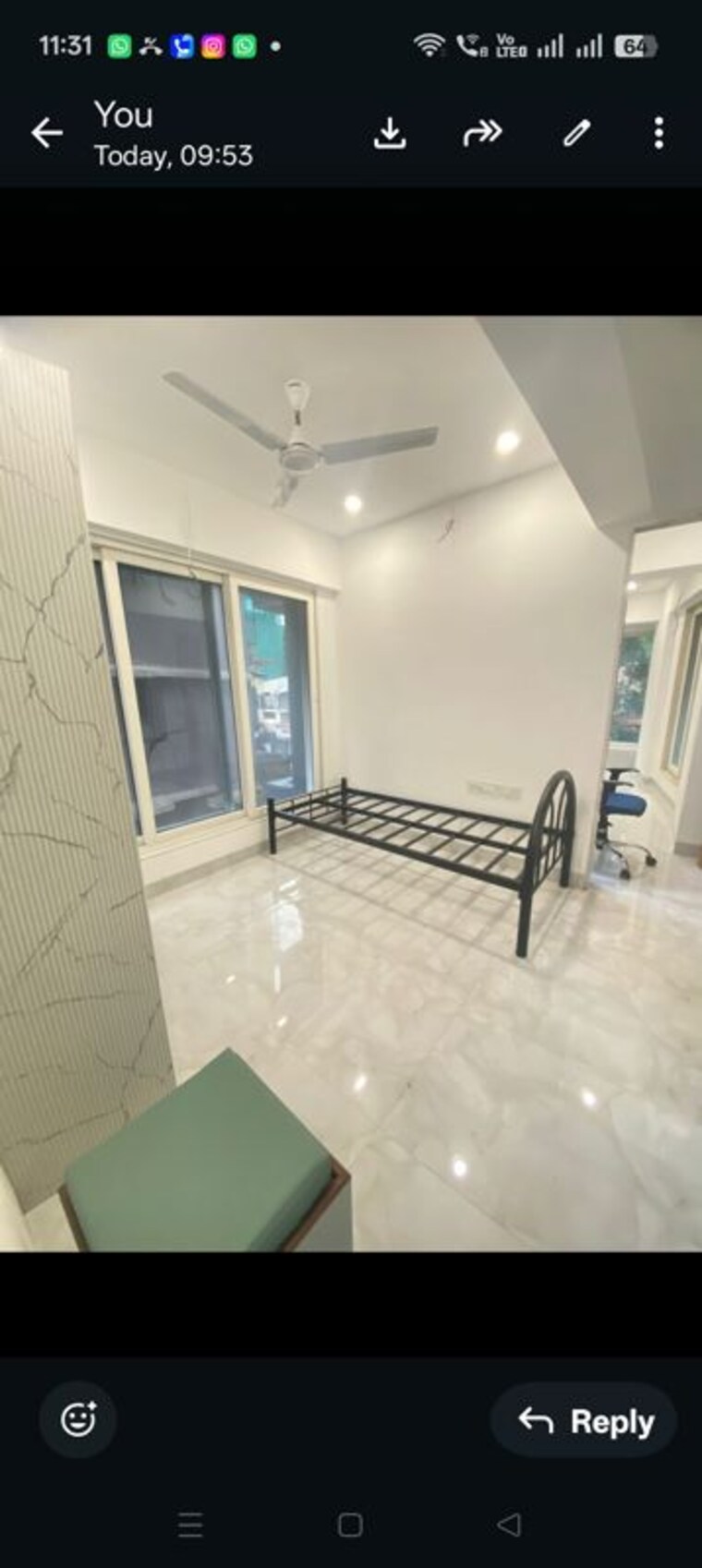 Room, avenue-51 2 Bedroom 800 Sq.Ft. Apartment In Kalina Mumbai 10425419