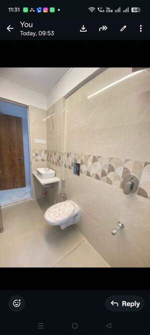 Bathroom in 2 BHK Apartment at Avenue 51, Kalina – for Rent