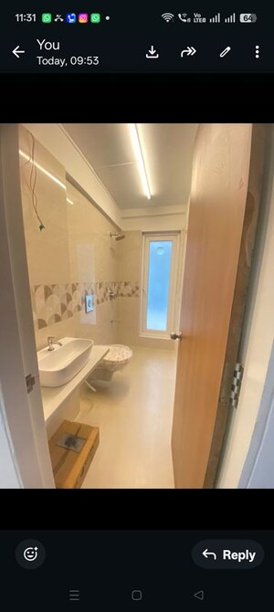 Bathroom in 2 BHK Apartment at Avenue 51, Kalina – for Rent
