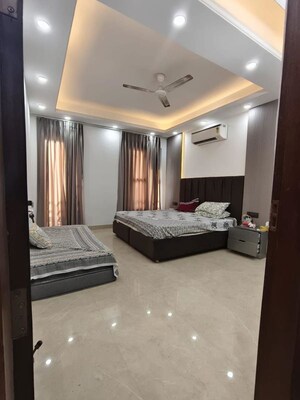 Bedroom in 4 BHK Builder Floor at Freedom Fighters Enclave – for Sale