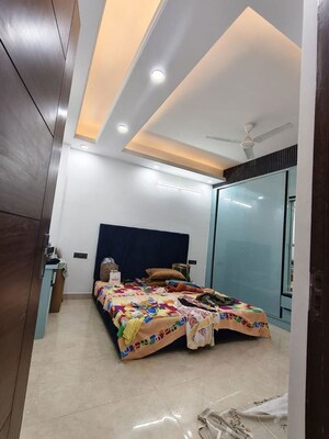 Bedroom in 4 BHK Builder Floor at Freedom Fighters Enclave – for Sale