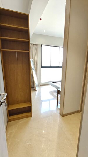 Staircase in 4 BHK Apartment at Goregaon East – for Rent