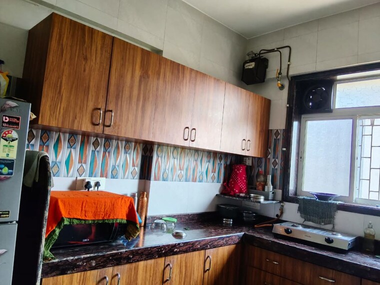 Kitchen, kopar khairane 1.5 Bedroom 900 Sq.Ft. Apartment In Kopar Khairane Navi Mumbai 10425460