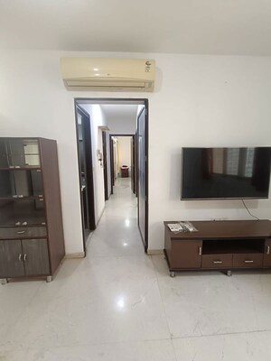Living Room in 2.5 BHK Apartment at Lodha Splendora, Ghodbunder Road – for Rent