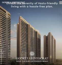 3 BHK + Servant Room Apartment For Sale in Godrej Aristocrat