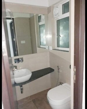Bathroom in 2 BHK Apartment at Omkar Meridia, Kurla West – for Rent