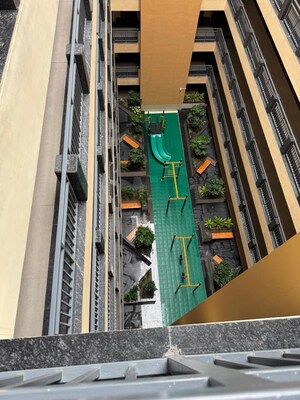 Balcony in 3 BHK Apartment at Pacific Golf Estate, Kulhan – for Sale