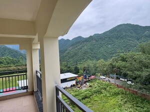 Balcony in 3 BHK Apartment at Pacific Golf Estate, Kulhan – for Sale
