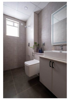 Bathroom in 3 BHK Apartment at Aratt Alchemy Elixir, Electronic City Phase I – for Sale
