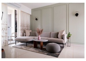 Living Room in 3 BHK Apartment at Aratt Alchemy Elixir, Electronic City Phase I – for Sale