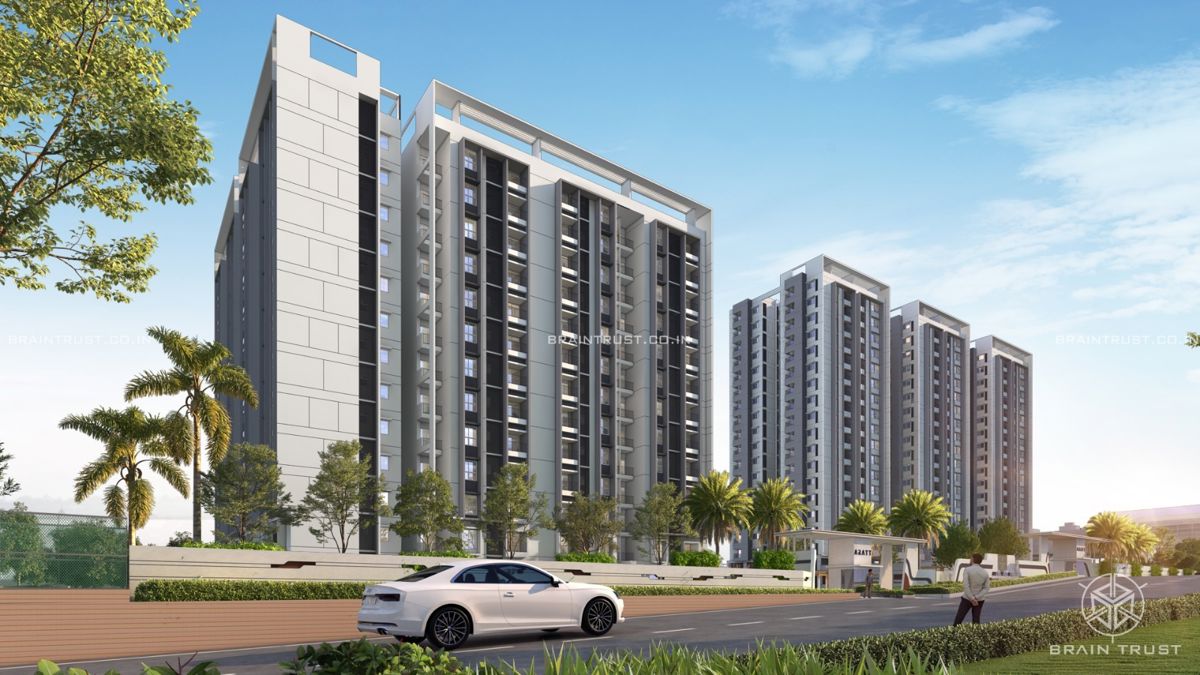 3 BHK + Pooja Room,Study Room,Basement 1342 Sq.Ft. Apartment in Aratt Alchemy Elixir