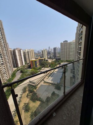 Balcony in 2 BHK Apartment at Risland The Icon Phase 4, Dhokali – for Rent