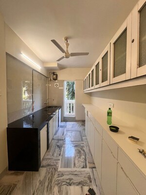 Kitchen in 3 BHK Apartment at Sandesh Nagar – for Rent
