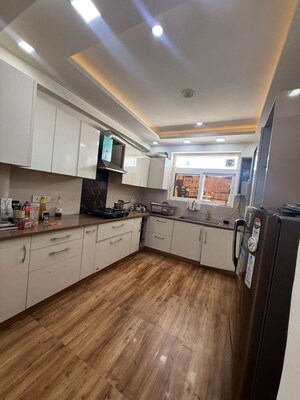 Kitchen in 3 BHK Builder Floor at Sector 45 – for Rent