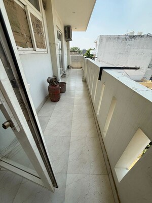 Balcony in 3 BHK Builder Floor at Sector 45 – for Rent