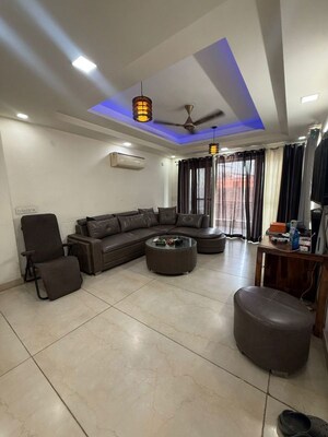 Living Room in 3 BHK Builder Floor at Sector 45 – for Rent