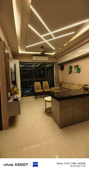 Kitchen in 1 RK Apartment at Lodha Crown Quality Homes, Majiwada – for Rent