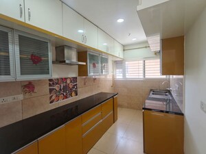 Kitchen in 2.5 BHK Apartment at Prestige High Fields Gachibowli, Gachibowli – for Rent
