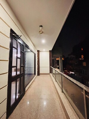 Building Lobby in 3 BHK Builder Floor at Sushant Lok Iii – for Rent